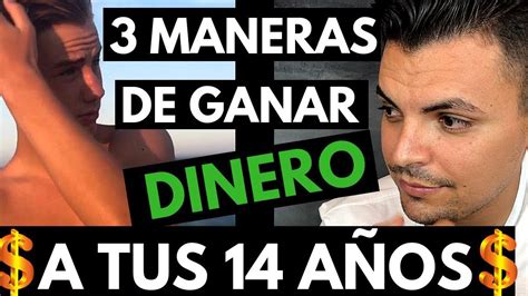 formas de ganar dinero con 14 años|26 formas de ganar dinero siendo ADOLESCENTE ⚡️